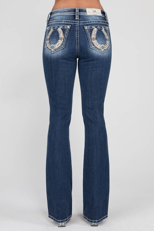 Mid-Rise Boot Miss Me Jeans